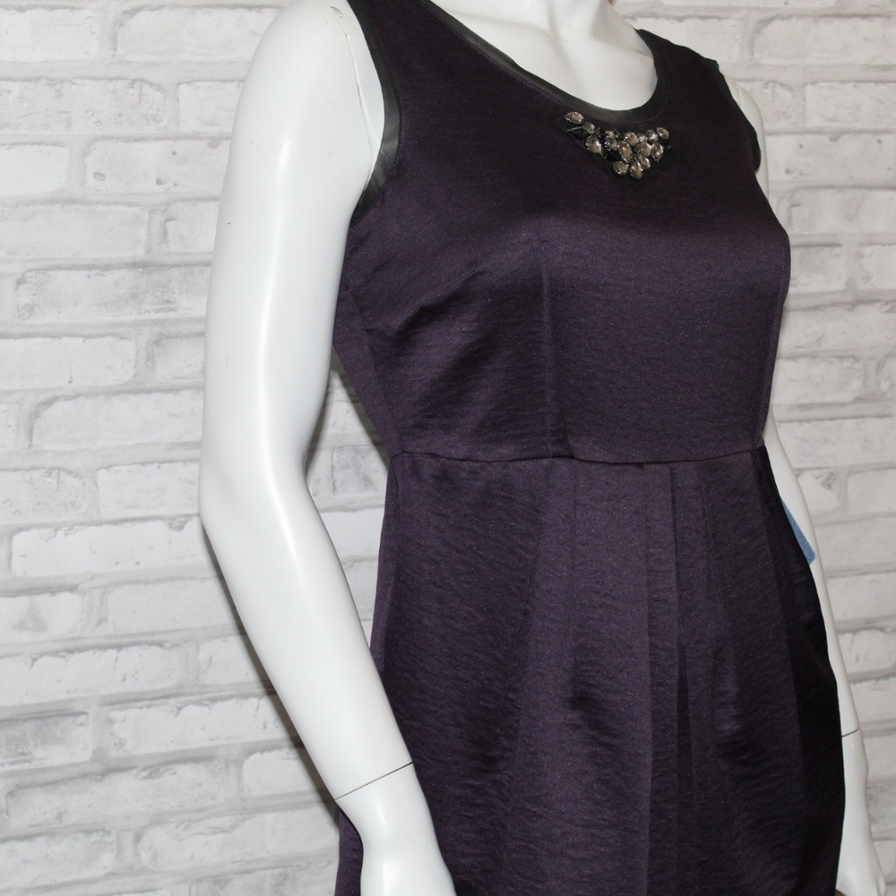 NWT Vera Wang Cocktail Fancy Dress (4) NEW Plum - Picture 3 of 8